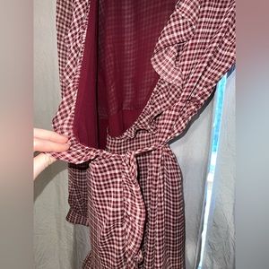 Wrap Around Mini Dress